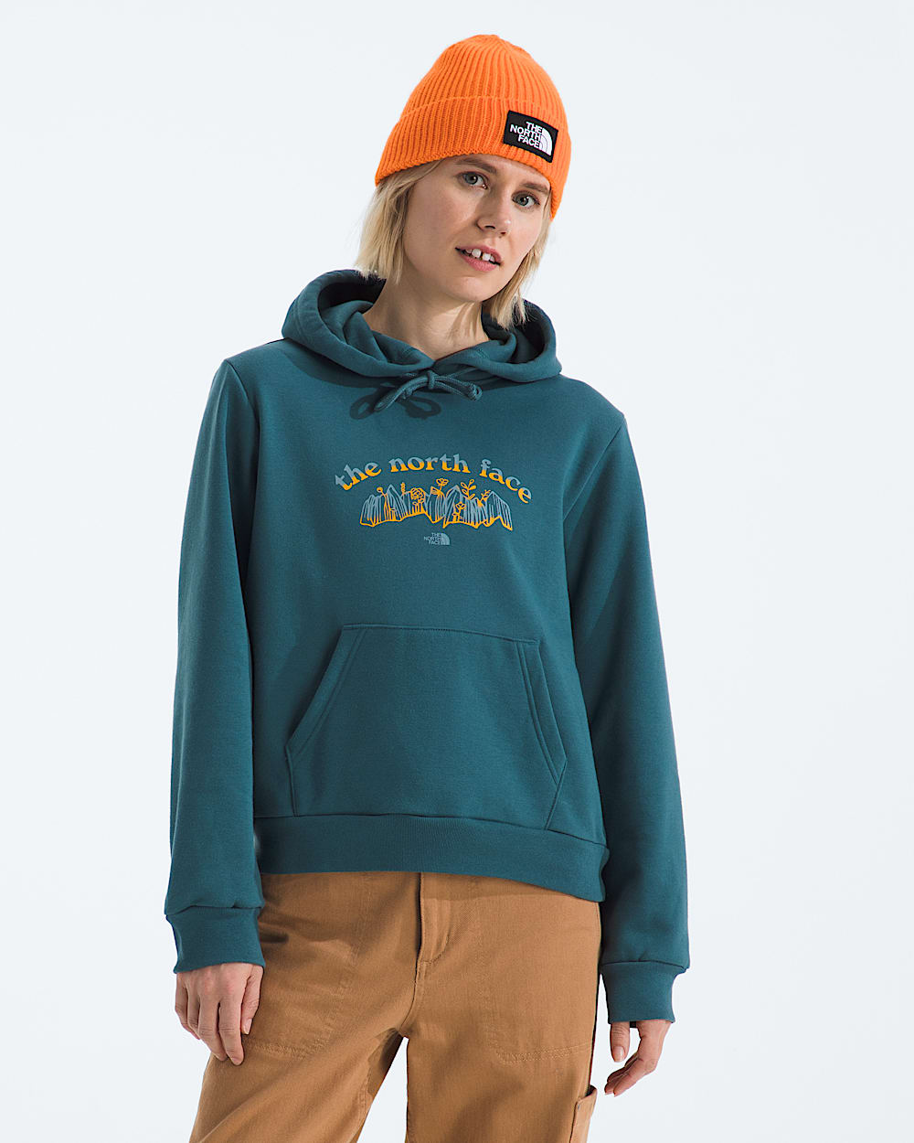 Womens Evolution RetroGrowth HoodieGraphic TNF Main