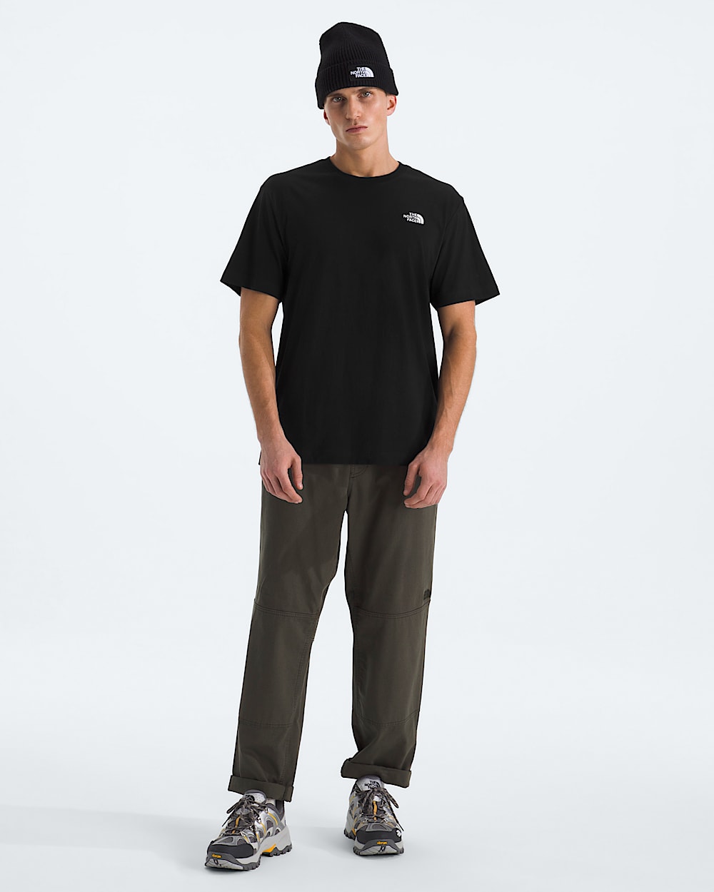 Mens Evolution Simple Dome Regular ShortSleeve Tee TNF Main