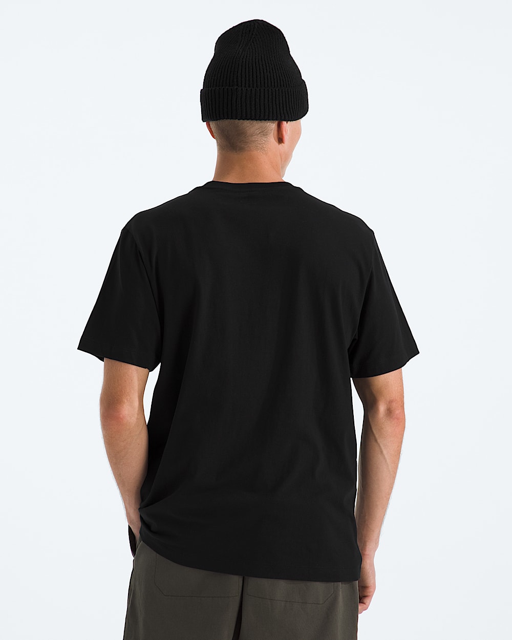 Mens Evolution Simple Dome Regular ShortSleeve Tee TNF BACK
