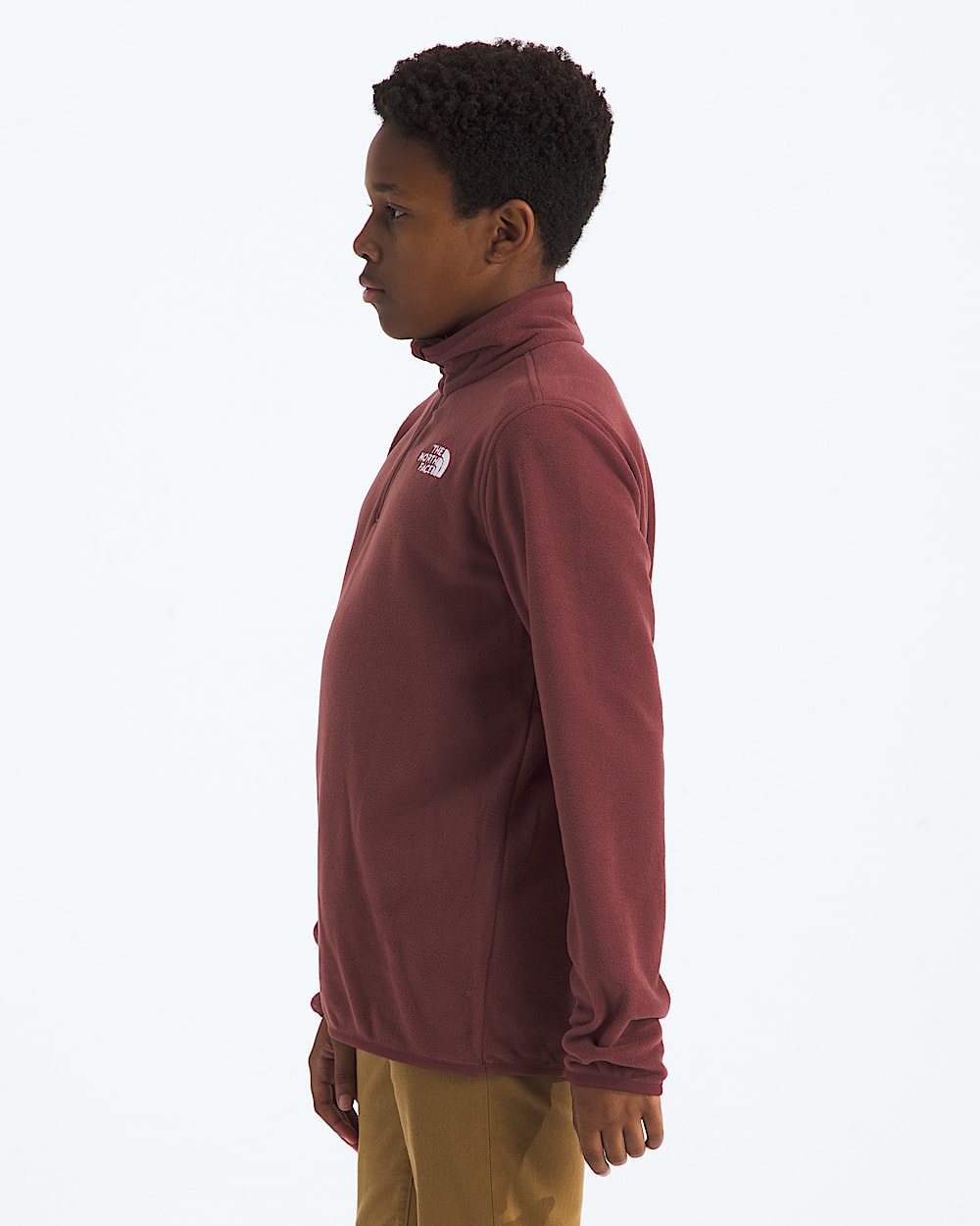 Boys  Girls Glacier Zip Pullover TNF MODEL34