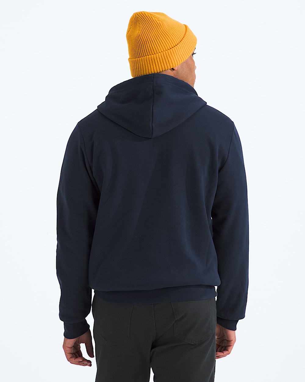 Mens Evolution Simple Dome Regular FullZip Hoodie TNF BACK