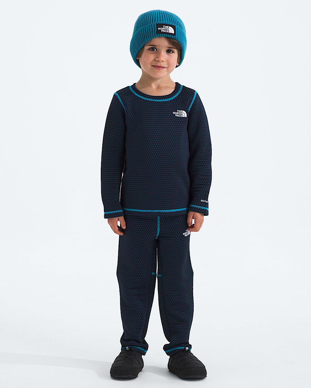 Kids DOTKNIT Thermal Set TNF HERO2