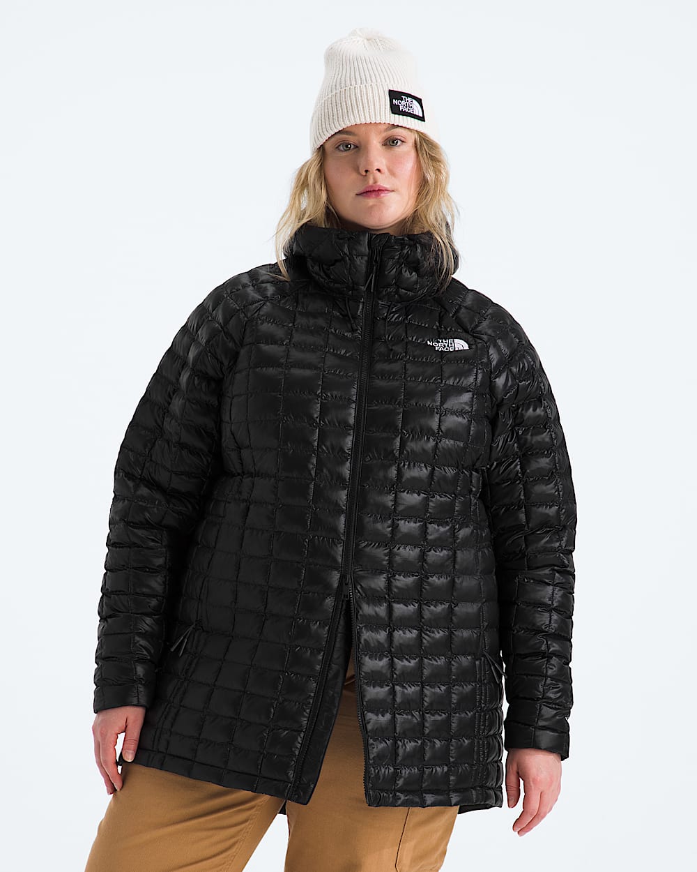 Womens Plus THERMOBALL Hooded Parka TNF HERO