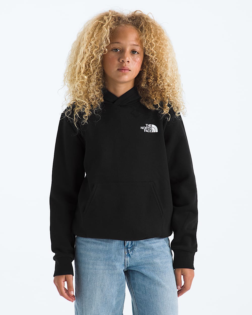 Boys  Girls Evolution Print Box NSE Pullover Hoodie TNF HERO3