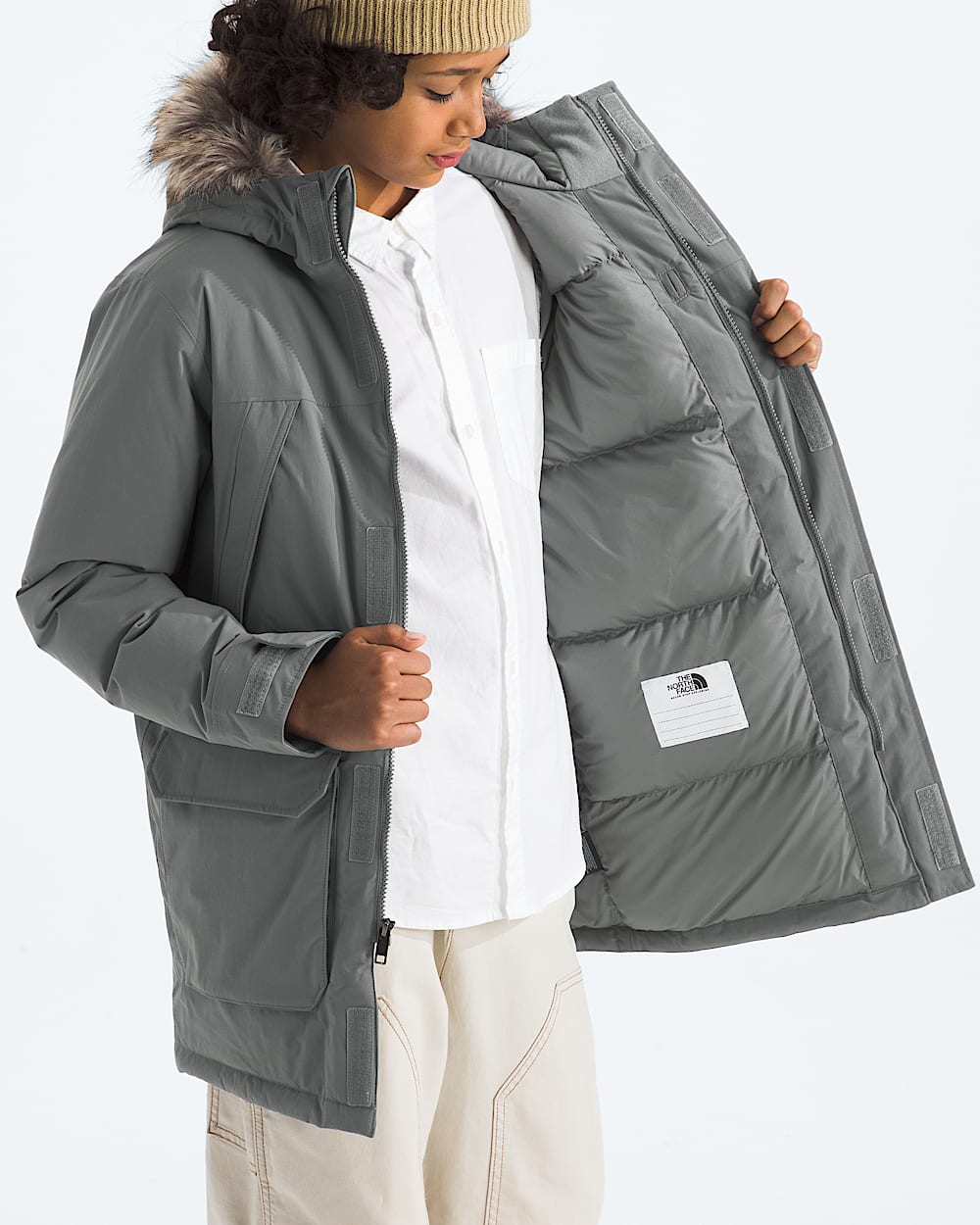 Boys McMurdo Parka TNF MODELINT