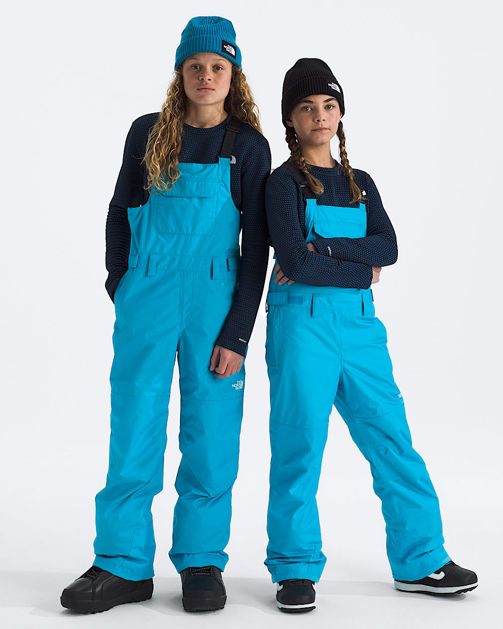 Boys  Girls Freedom Insulated Bibs TNF Main