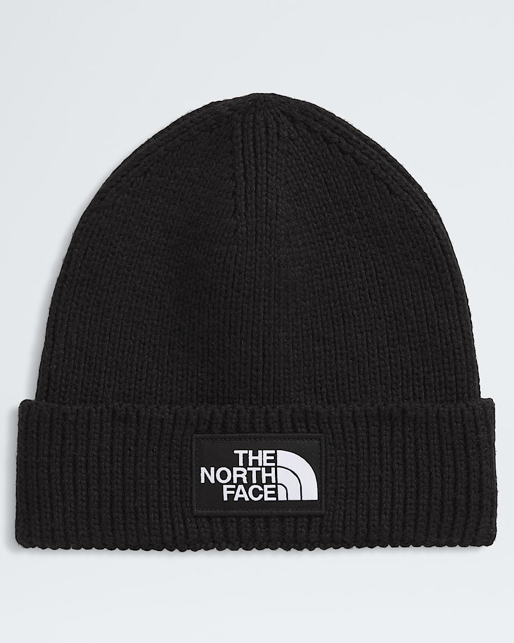 TNF Logo Box Cuffed Beanie TNF TNF Black HERO
