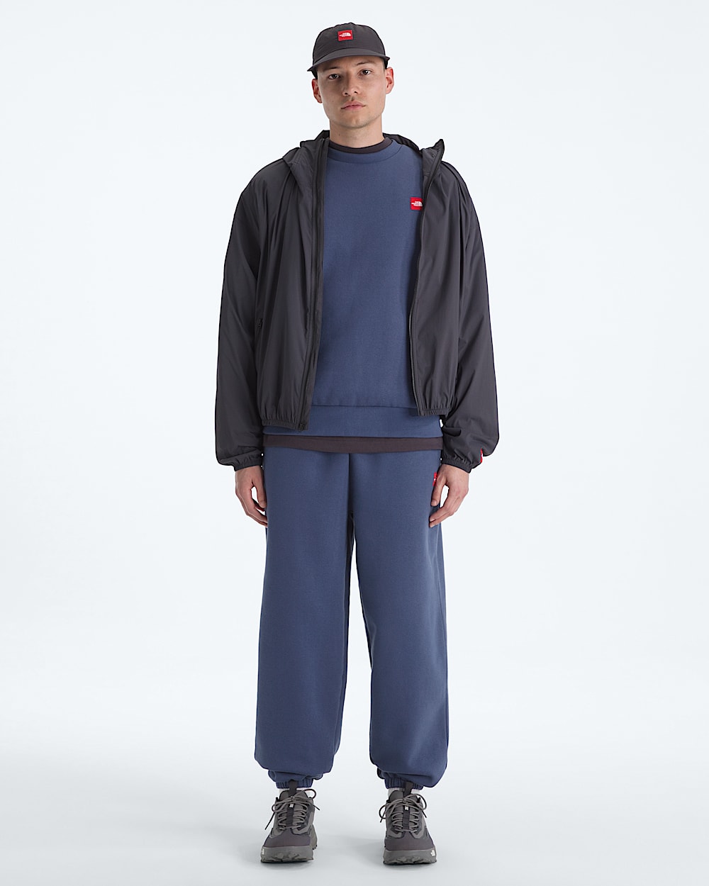 Mens TNF Red Box Crew TNF HERO2