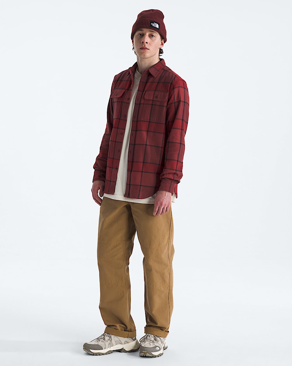 Chemise en flanelle Arroyo pour hommes carreaux TNF HERO2