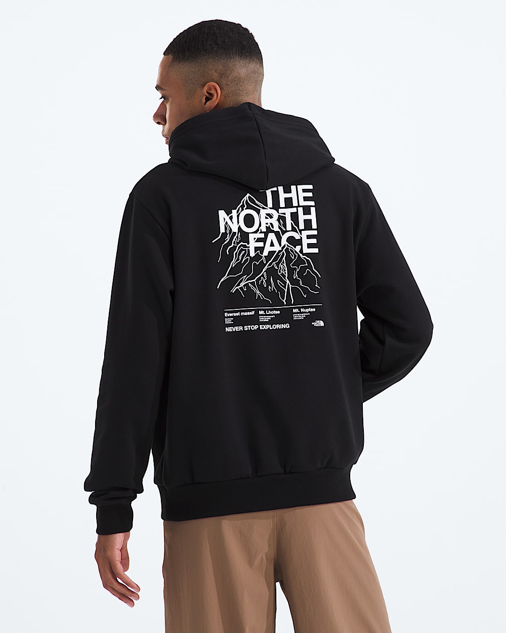 Mens Evolution Half Dome  HoodieGraphic TNF Main