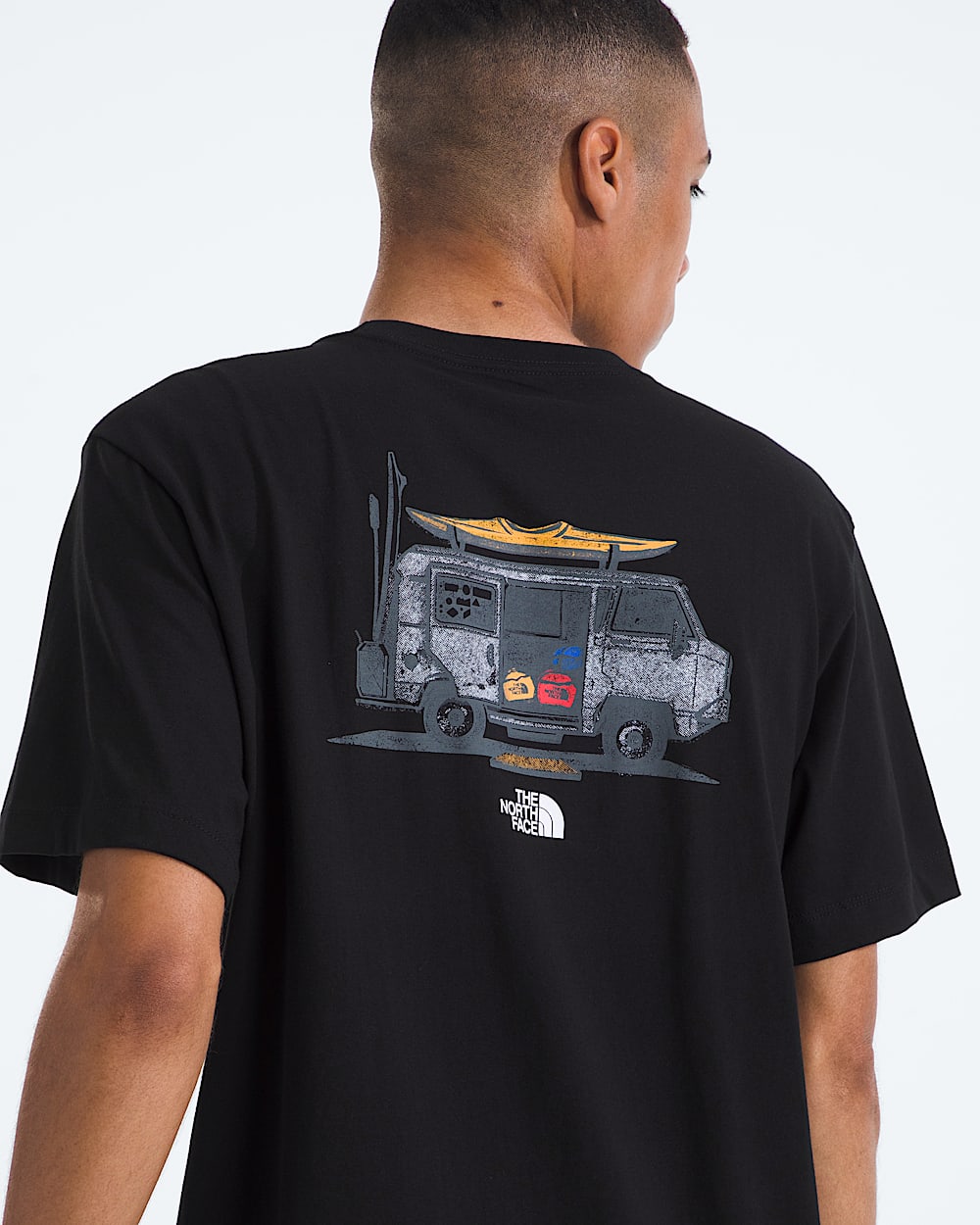 Mens Evolution Van Life ShortSleeve TeeGraphic TNF HERO2