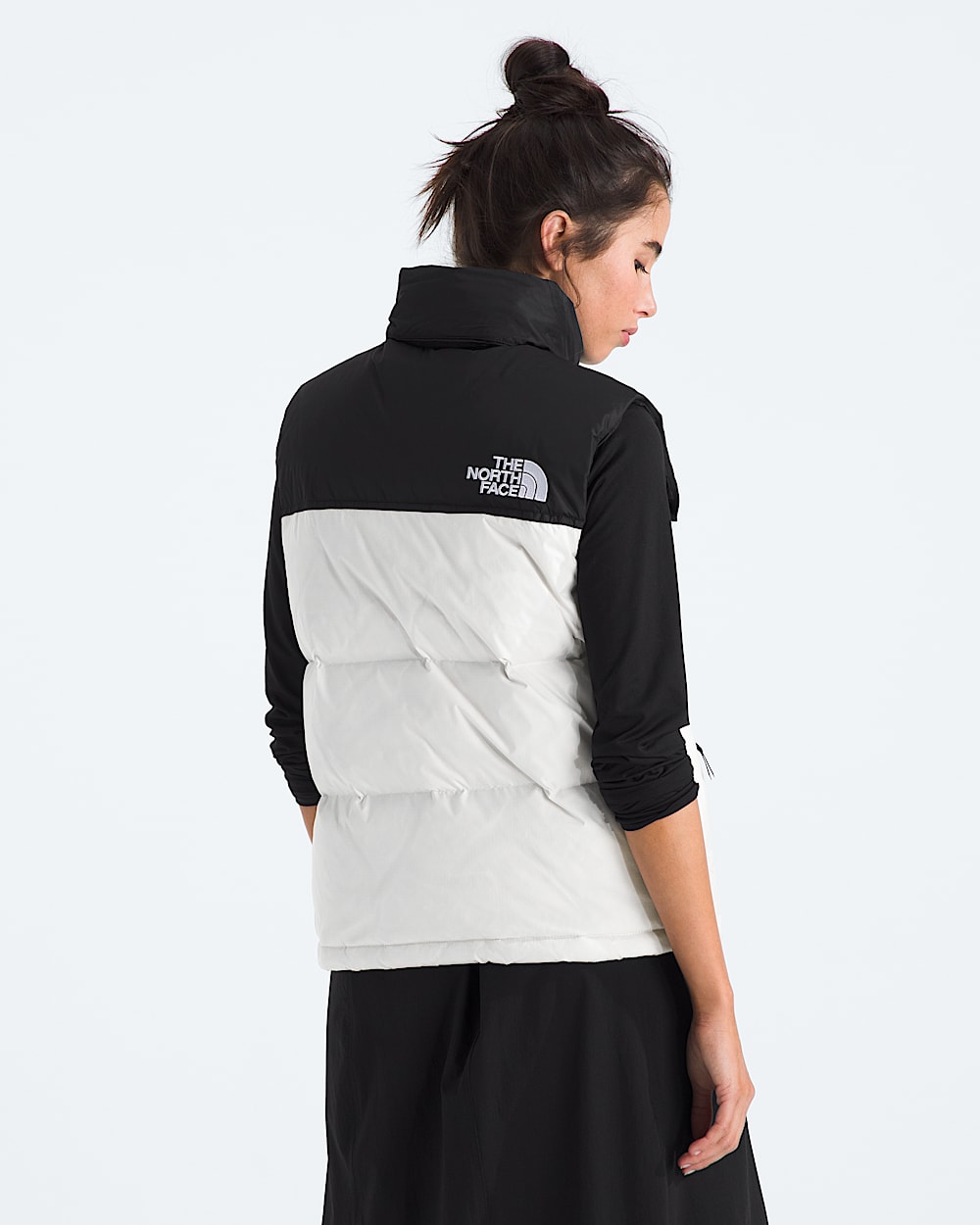 Womens 1996 Retro Nuptse Vest TNF BACK