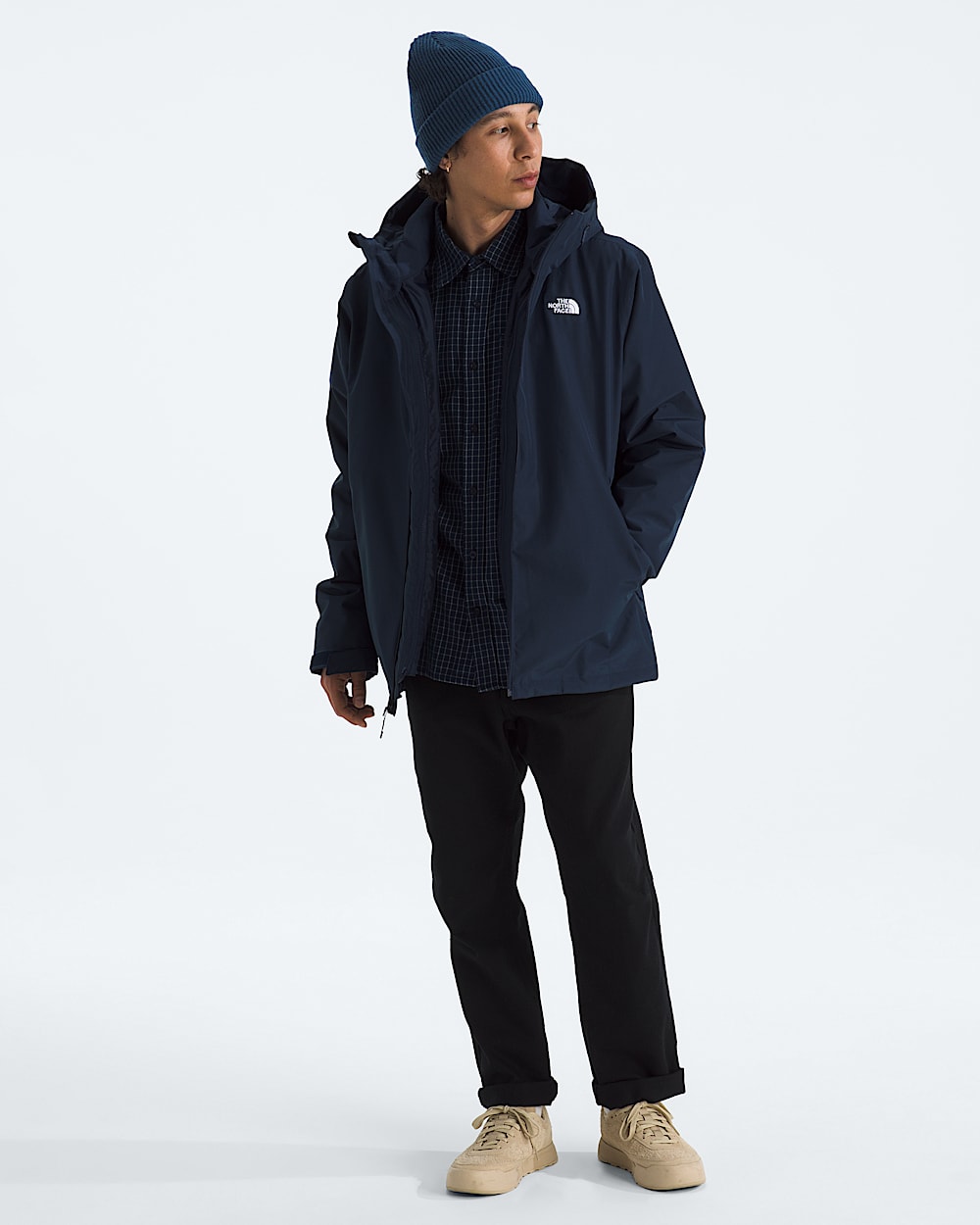 Mens Carto Mono Triclimate Hooded Jacket TNF HERO2