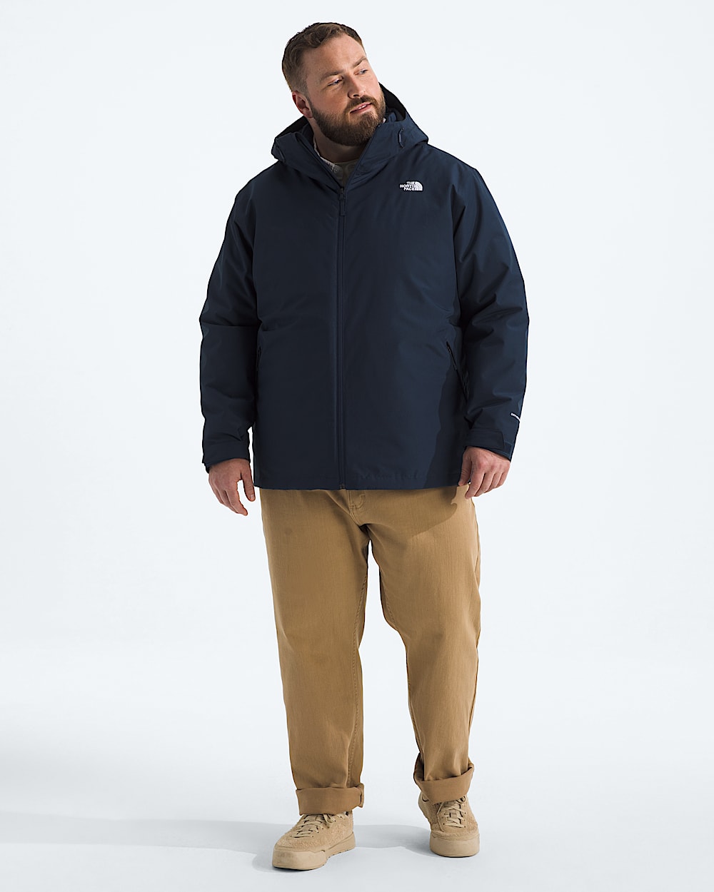 Mens Big Carto Mono Triclimate Hooded Jacket TNF HERO2