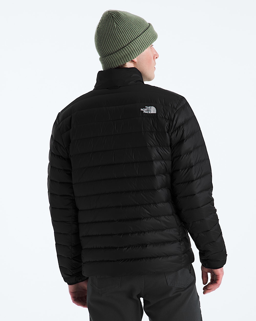 Manteau en duvet classique pour hommes TNF BACK