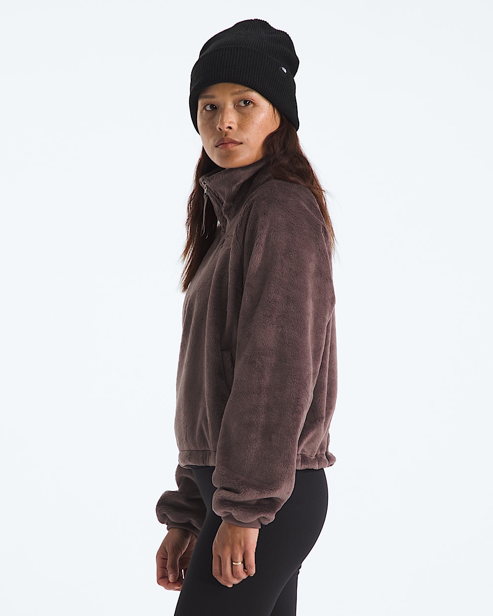 Womens Osito Lux Zip Jacket TNF MODEL34