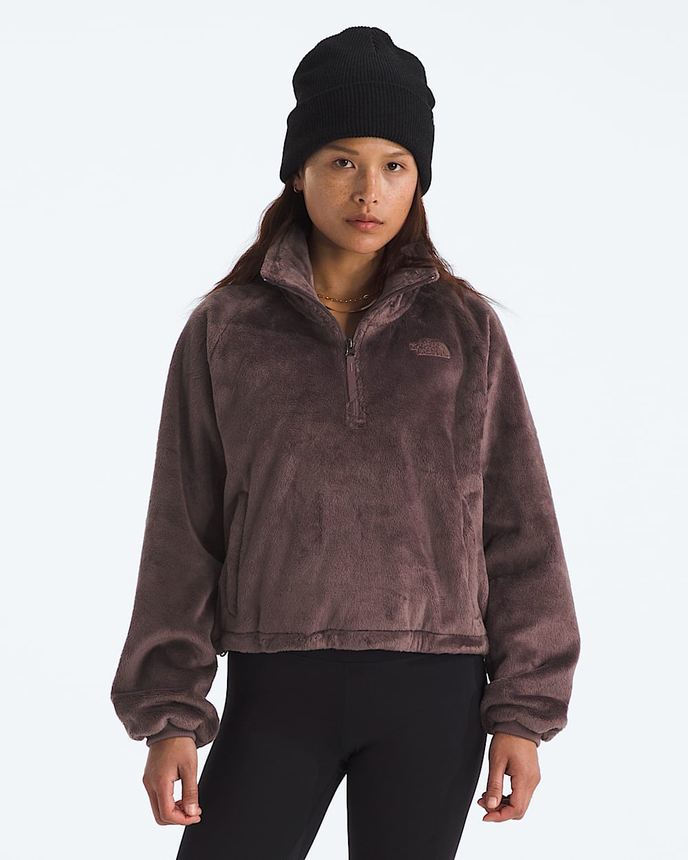 Womens Osito Lux Zip Jacket TNF Main