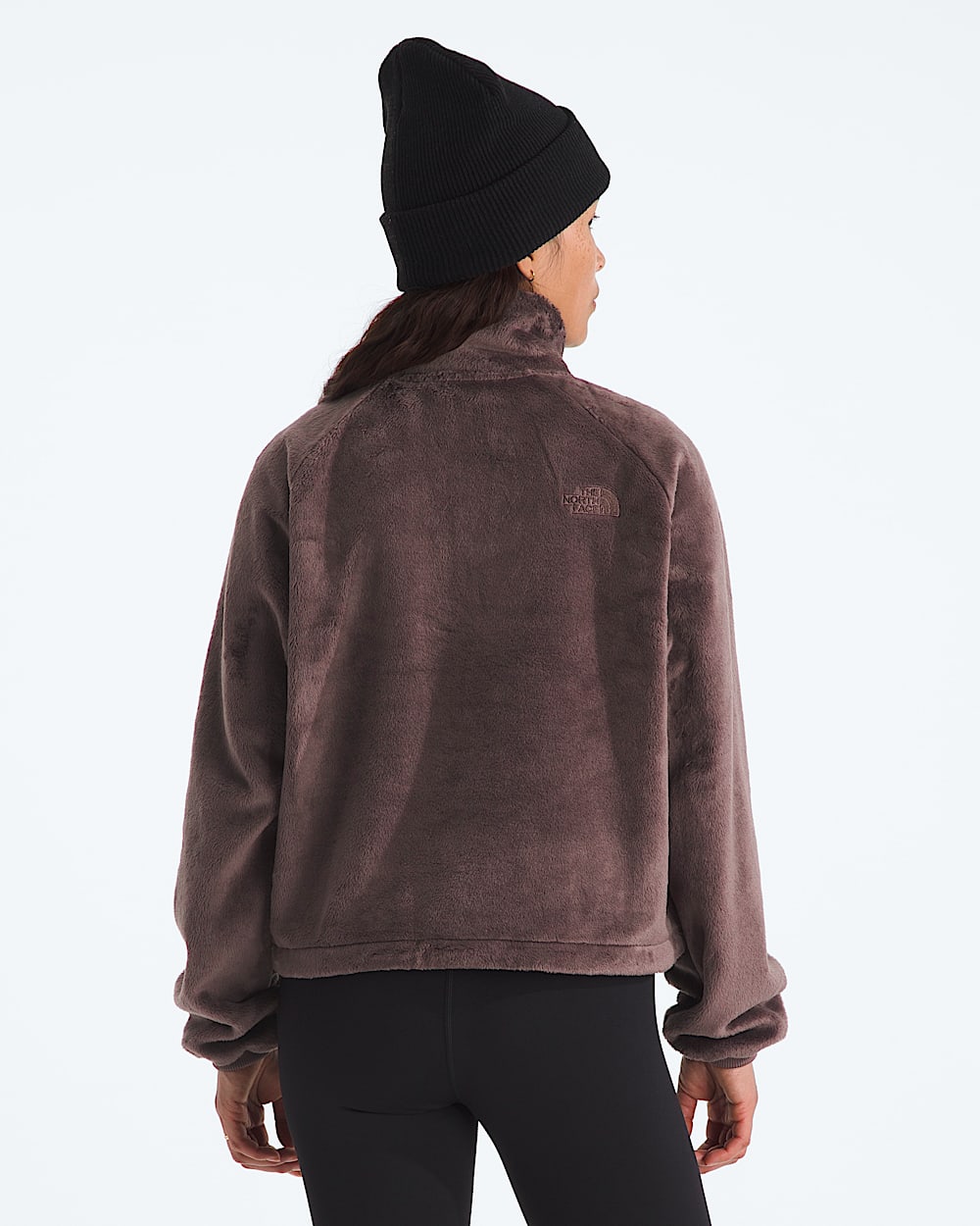 Womens Osito Lux Zip Jacket TNF BACK