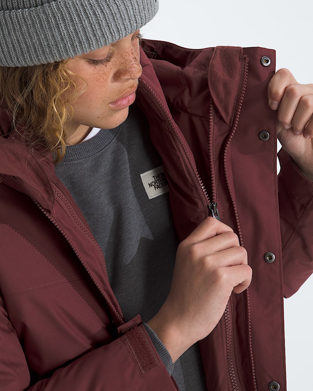 Boys  Girls North Down Triclimate TNF MODELCLOSE3