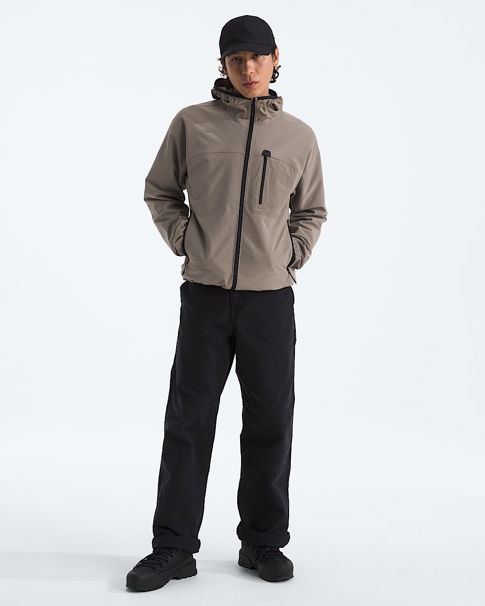 Mens TNF HKe Tek Approach Jacket TNF HERO2