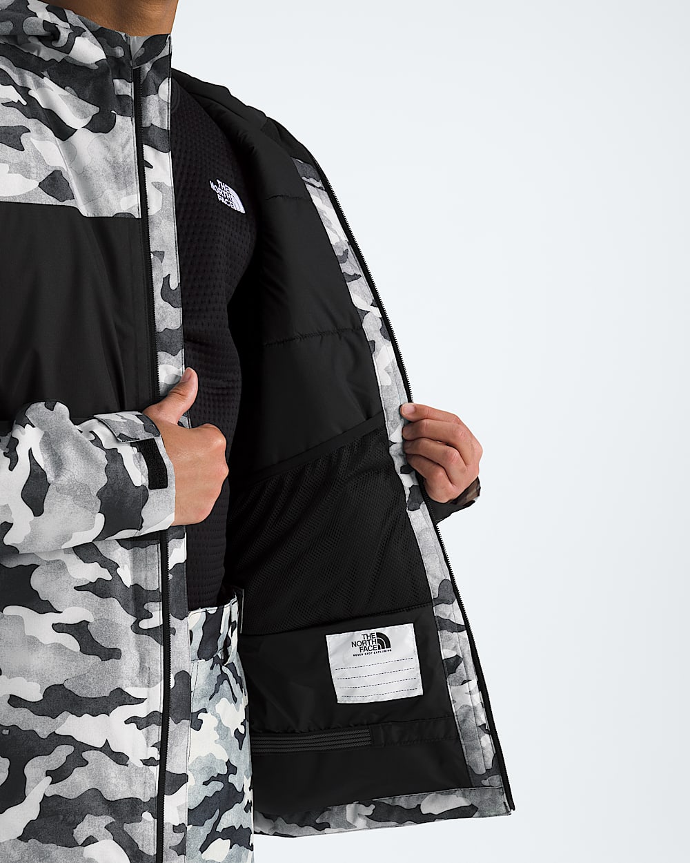 Boys Freedom Insulated JacketPrint TNF MODELINT