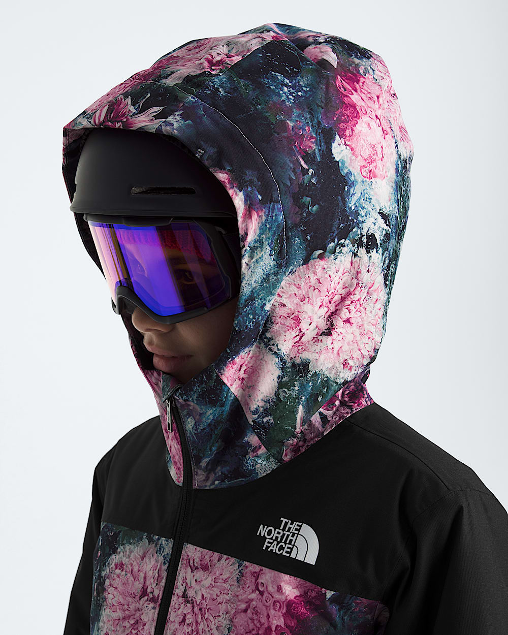 Girls Freedom Insulated JacketPrint TNF MODELHOOD2