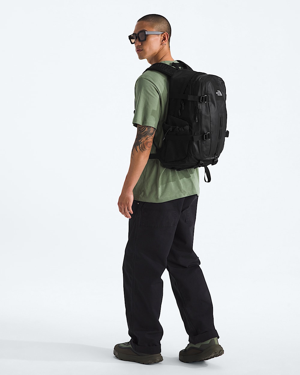 Hot Shot Base Camp Backpack  275L TNF MODELBACK