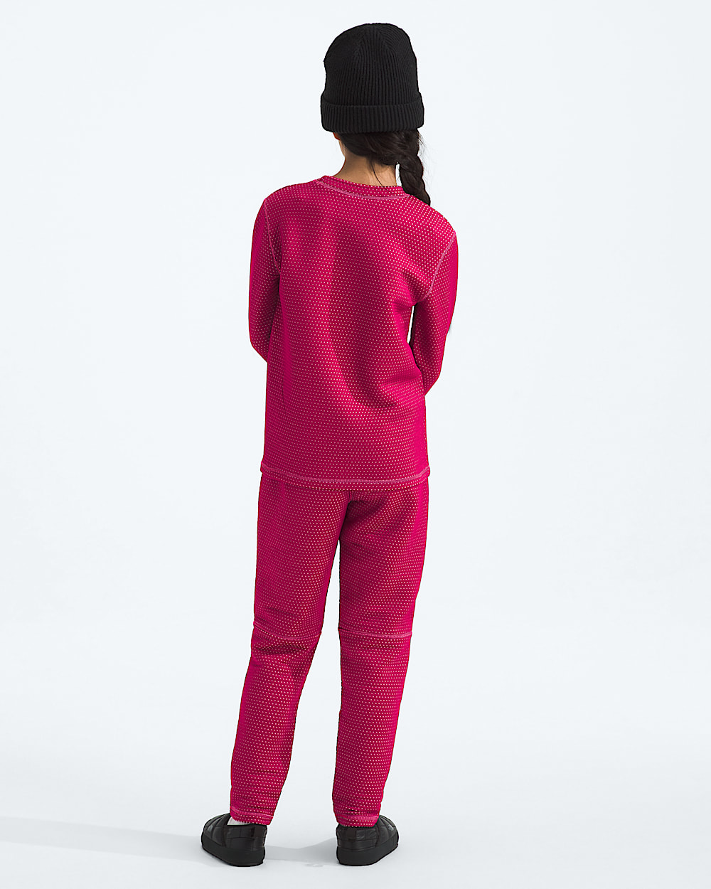Boys  Girls DOTKNIT Thermal Set TNF BACK