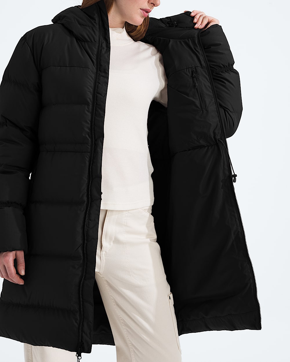 Womens Explore Farther Parka TNF MODELINT