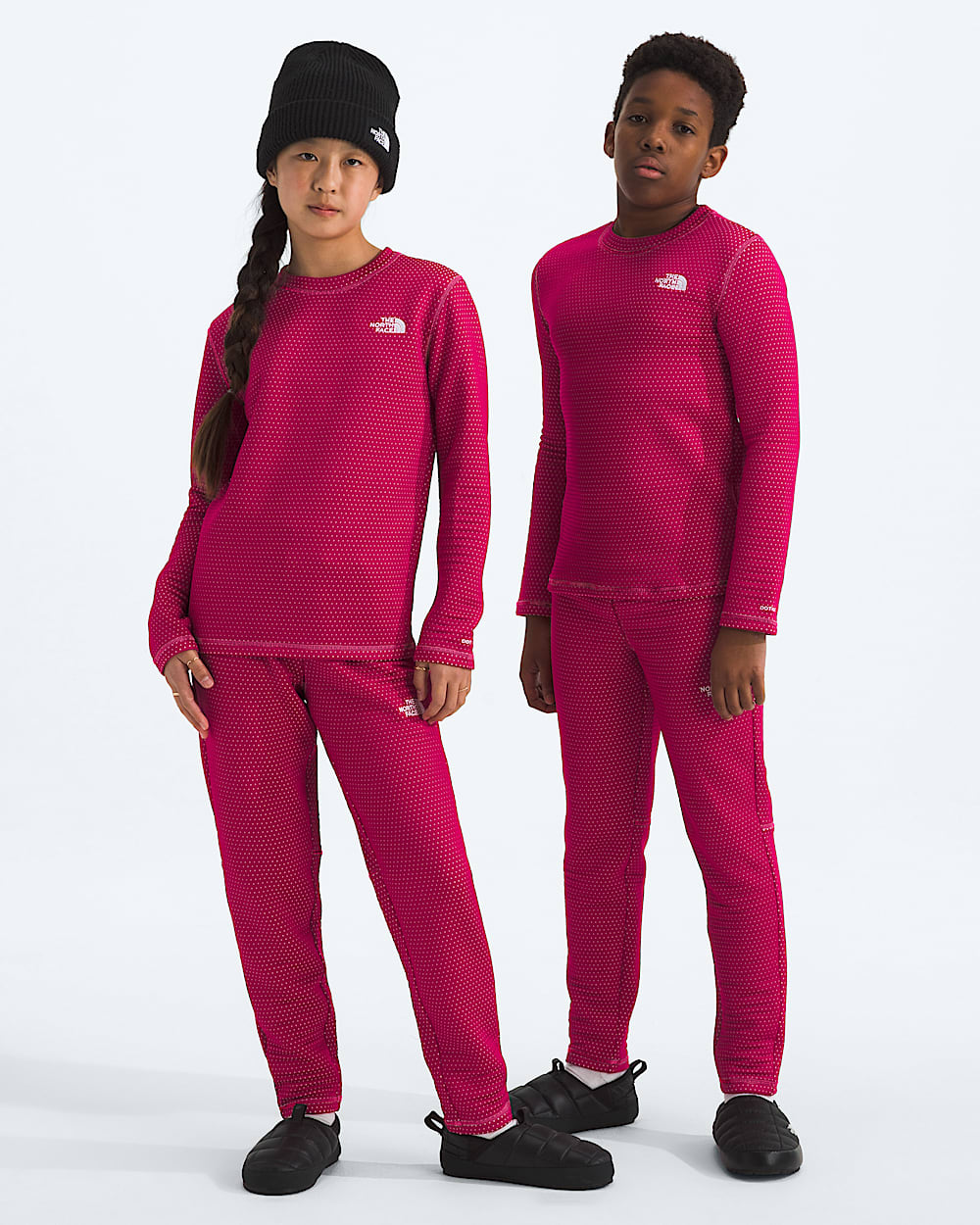 Boys  Girls DOTKNIT Thermal Set TNF Main