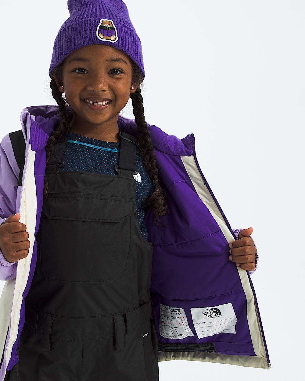 Kids Freedom Insulated Jacket TNF MODELINT