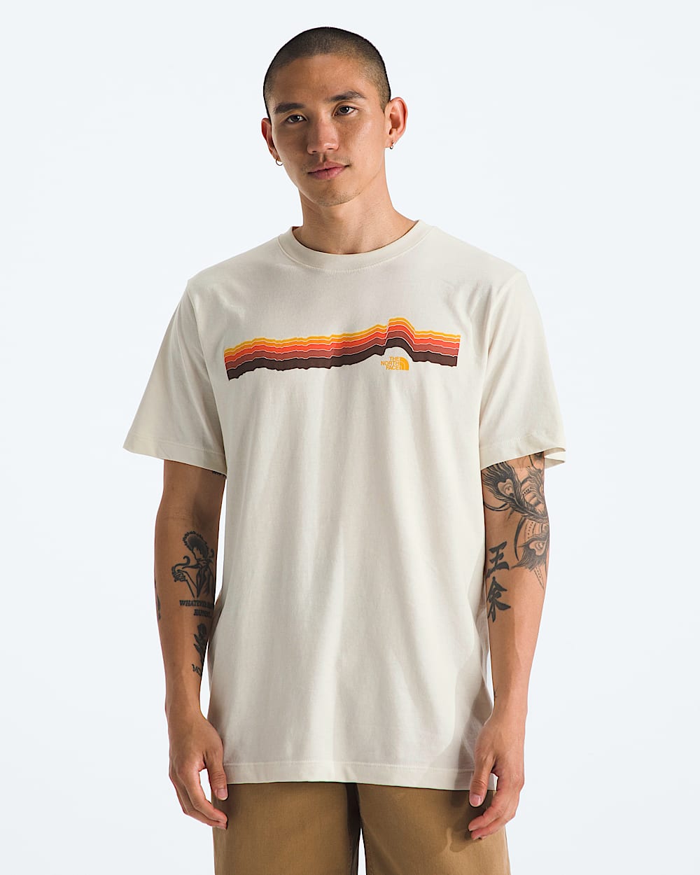 Mens Evolution Tequila Sunrise ShortSleeve TeeGraphic TNF Main