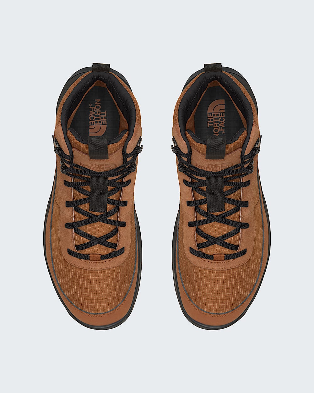 Mens Bergen Mid Waterproof Boots TNF DETAILINSTEP