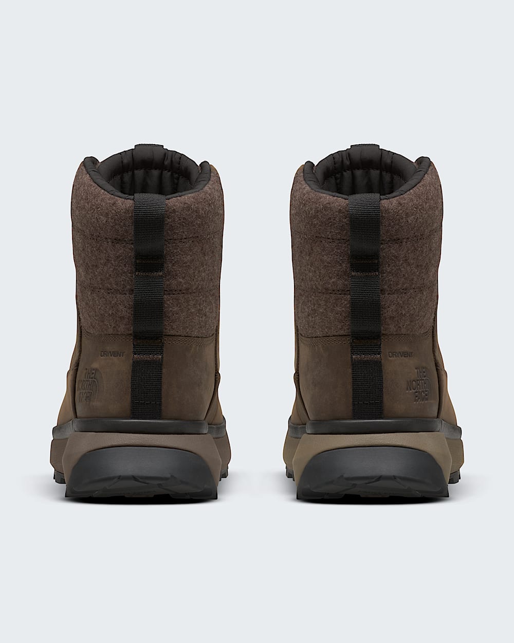 Mens Bergen Leather Waterproof Boots TNF BACK