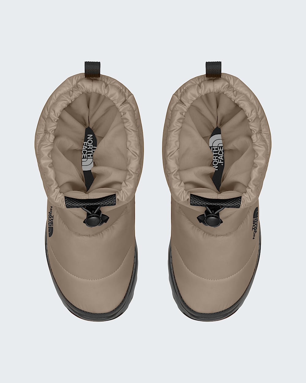 Bottillons adhrents Nuptse TNF DETAILINSTEP