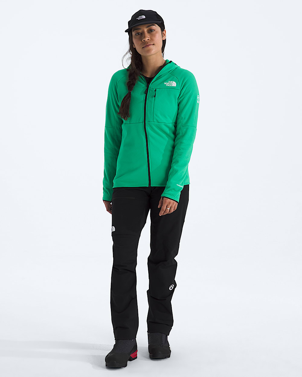 Womens Summit Series FUTUREFLEECE FullZip Hoodie TNF HERO2