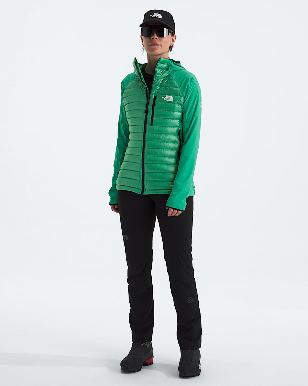 Womens Summit Series Breithorn LT Hybrid Hoodie TNF HERO2
