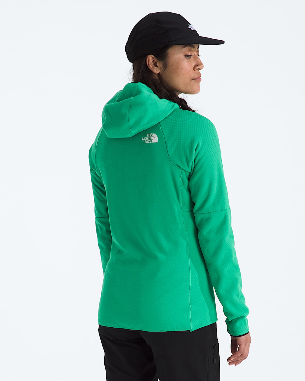 Womens Summit Series FUTUREFLEECE FullZip Hoodie TNF BACK