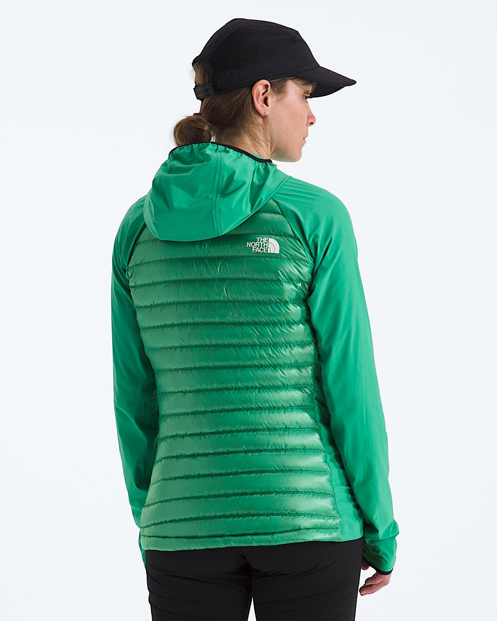 Womens Summit Series Breithorn LT Hybrid Hoodie TNF BACK