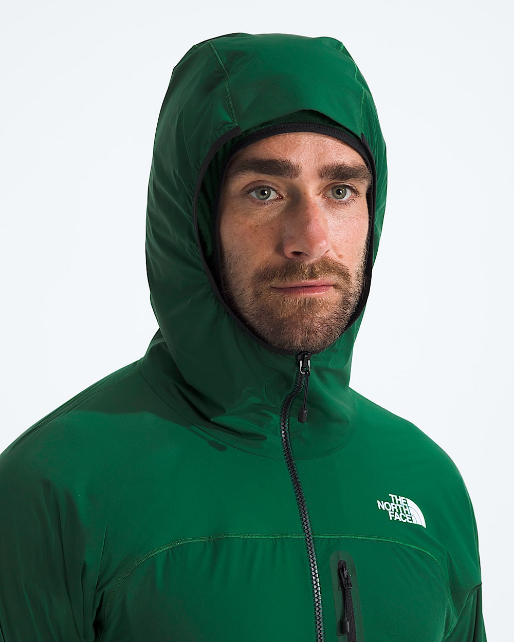 Mens Summit Series FUTUREFLEECE AMK Hoodie TNF MODELHOOD2