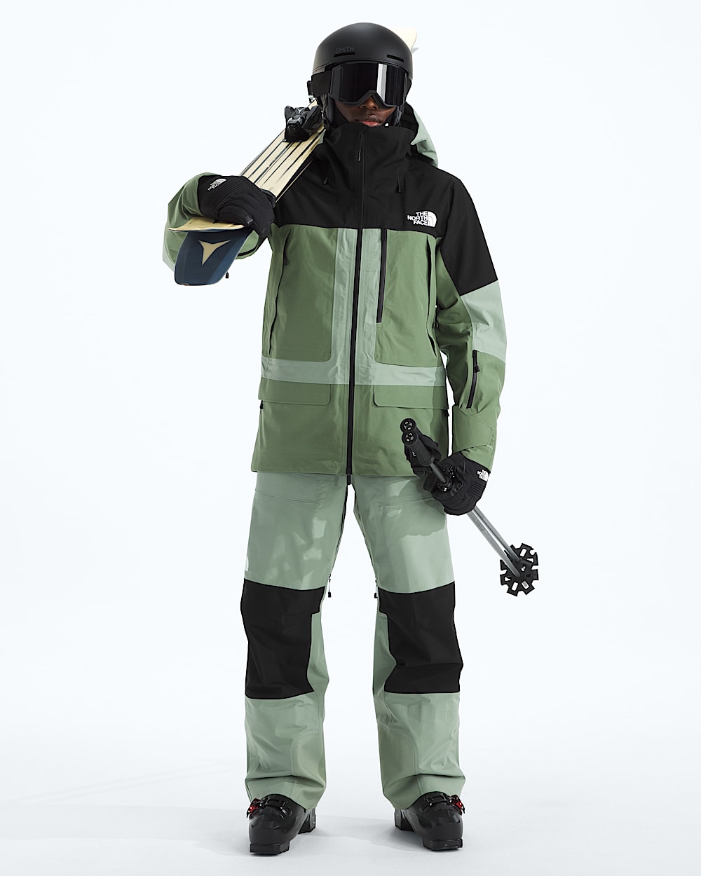 Mens Summit Series Verbier GORETEX Bibs TNF HERO2