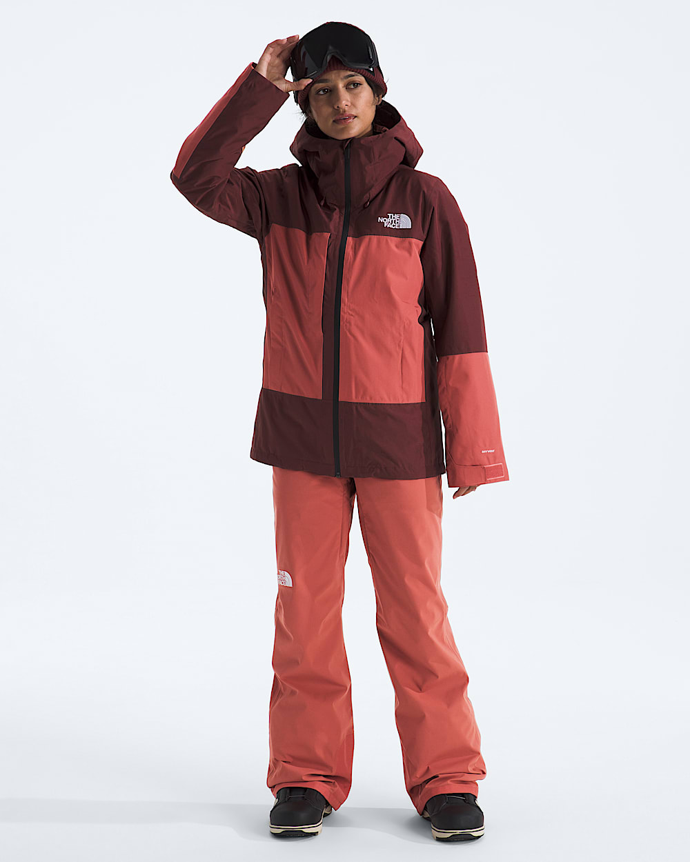 Womens THERMOBALL Snow Triclimate Jacket TNF HERO2