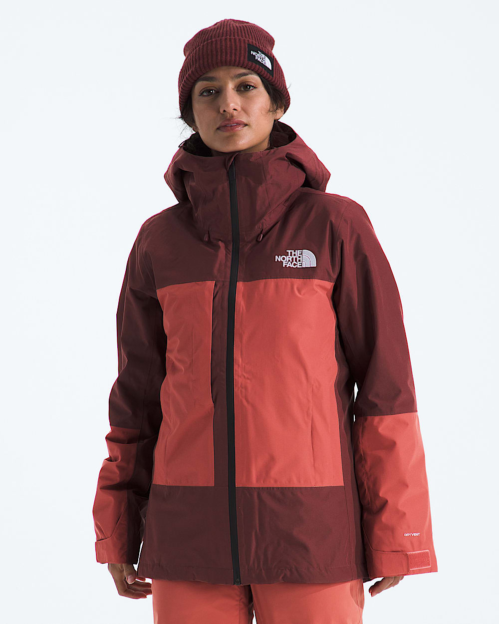 Womens THERMOBALL Snow Triclimate Jacket TNF Main
