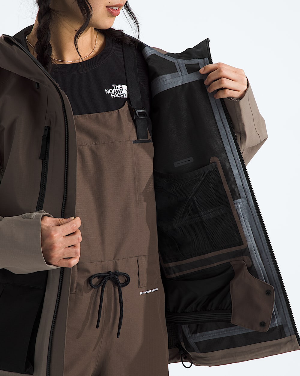 Womens Dragline Jacket TNF MODELINT