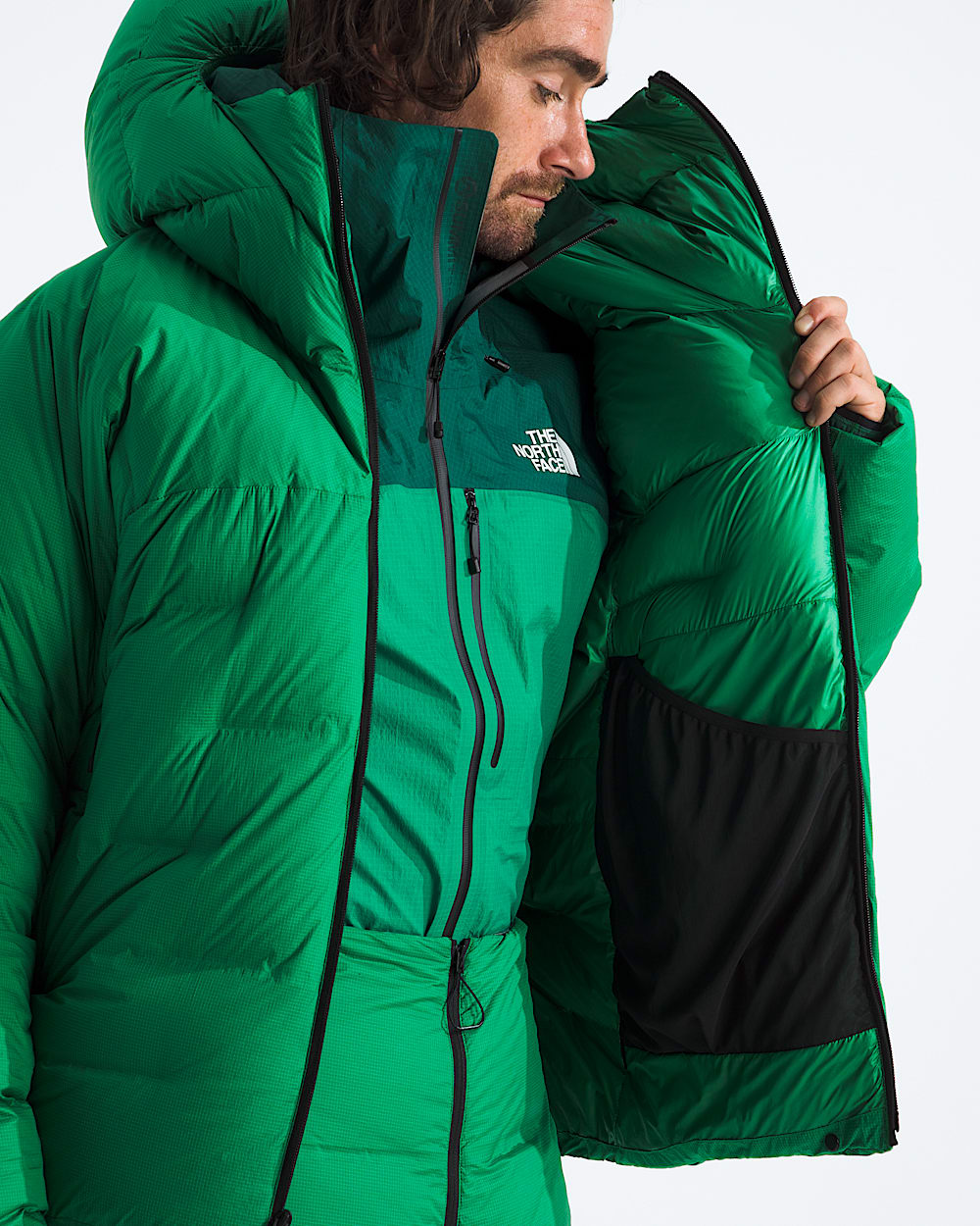 Mens Summit CLOUD DOWN AMK Parka TNF MODELINT