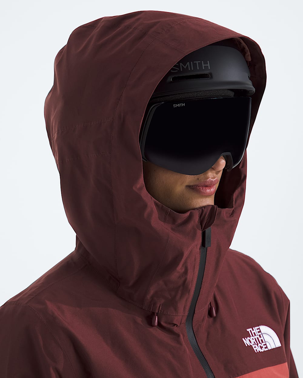 Womens THERMOBALL Snow Triclimate Jacket TNF MODELHOOD2