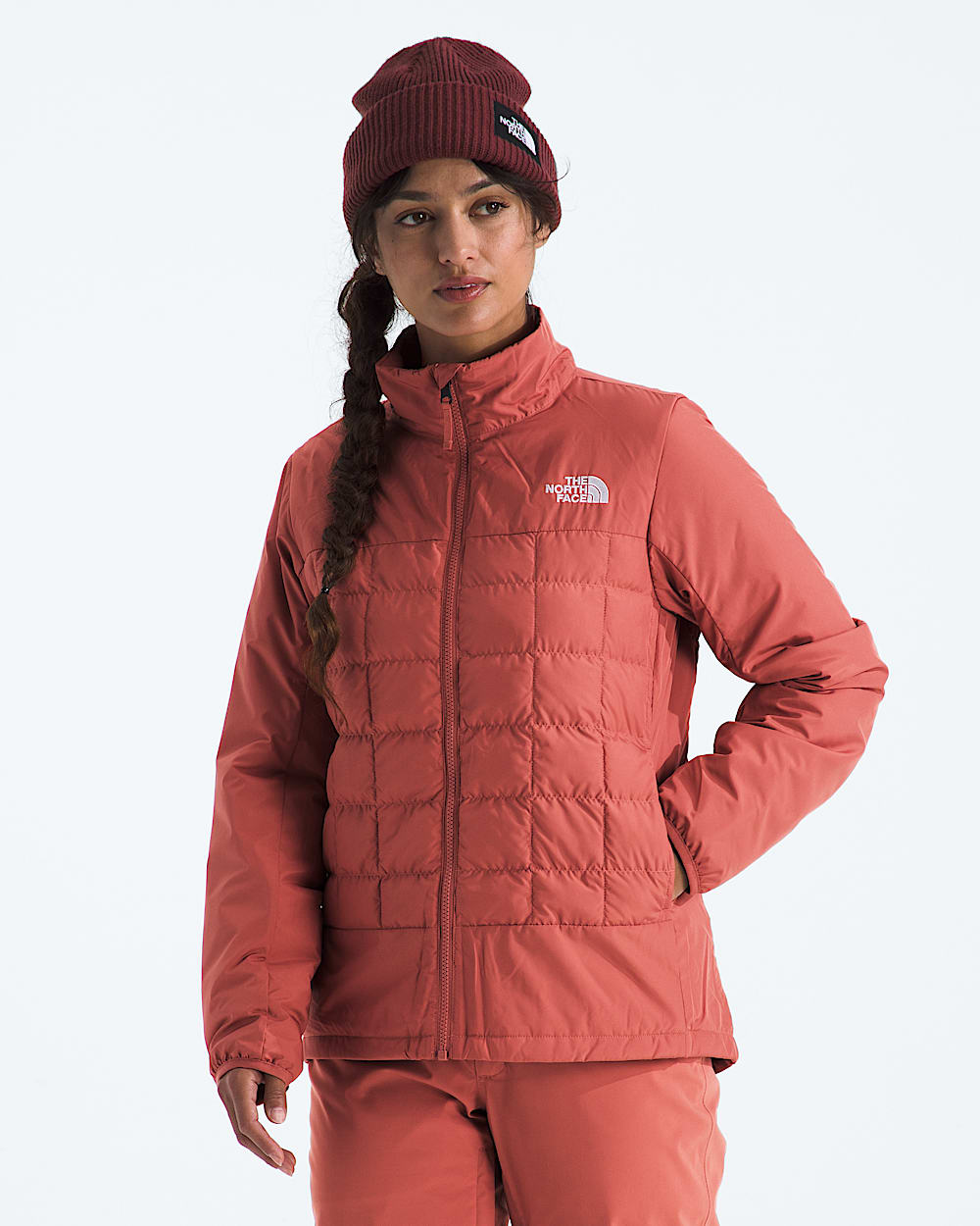 Womens THERMOBALL Snow Triclimate Jacket TNF MODELALT4