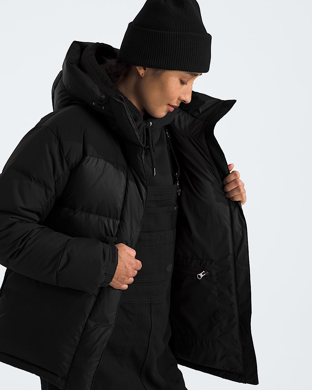 Womens HMLYN Down Parka TNF MODELINT