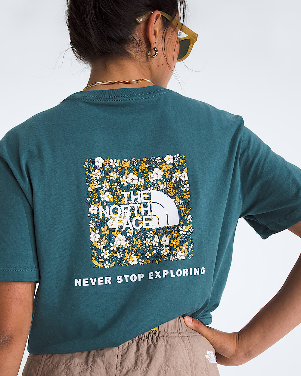 Women's Evolution Floral Box NSE Short-Sleeve Tee—Graphic | The