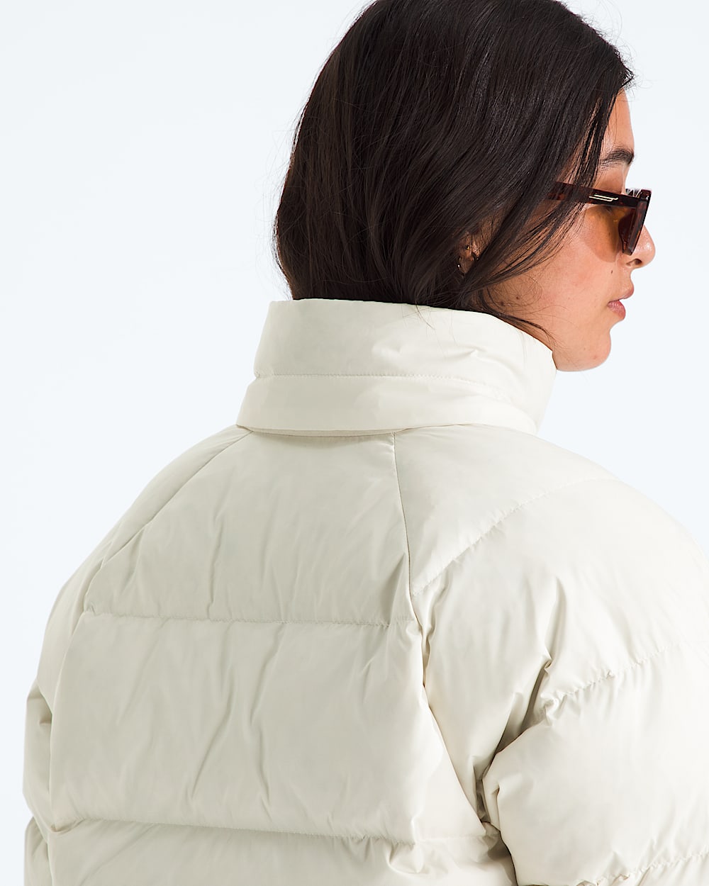 Womens Hydrenalite City Long Down Hooded Parka TNF MODELHOOD4